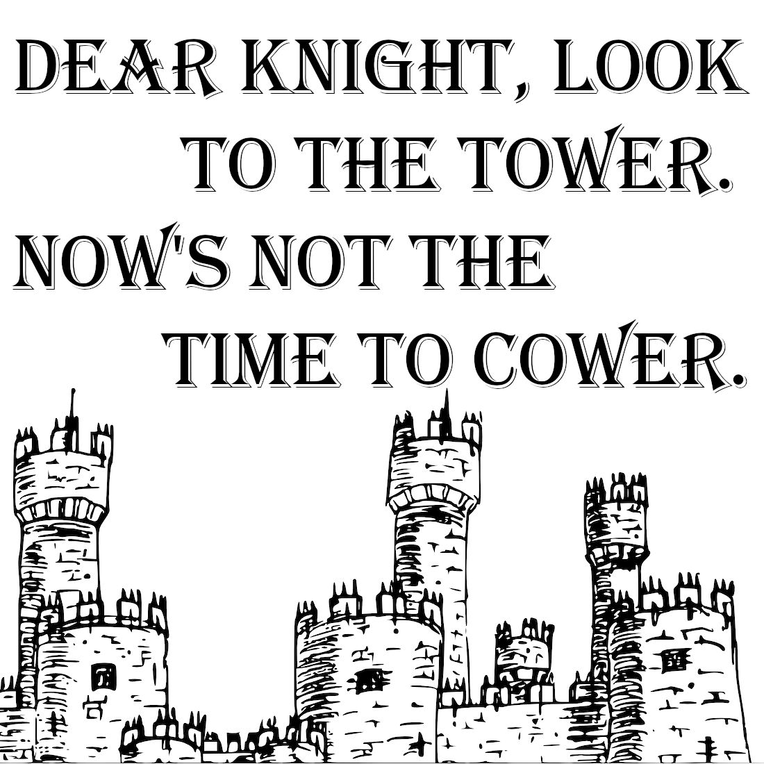 Verse and sketch castle